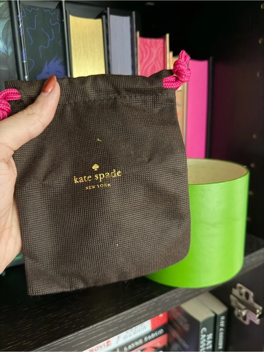 Kate Spade Small Round Gift Box 4.75